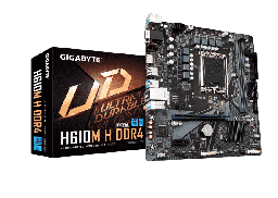 [Dim-h610m-h] Tarjeta  Madre Gigabyte Micro Atx H610m H Socket 1700 Intel H610