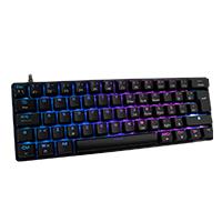 [BR-932714] TECLADO GAMER BALAM RUSH DOMINATE GK550 / ALAMBRICO USB / MECANICO / ILUMINACION RGB / TECLAS