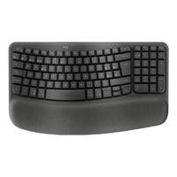 [920-012278-1] TECLADO LOGITECH WAVE KYES GRAFITO INALAMBRICO ERGONOMICO EASY-SWITCH BLUETOOTH LOGI BOLT