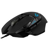 [910-005550] MOUSE GAMING LOGITECH G502 HERO NEGRO ALAMBRICO USB LIGHTSYNC RGB 16K DPIS
