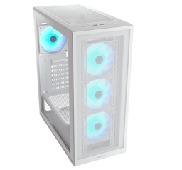 [382AC80.0002-1] Gabinete Cougar Mx220 Blanco Rgb Crist Temp Atx