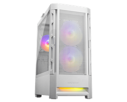 [385ZD10.0003-1] Gabinete Cougar Duoface RGB con Ventana, Midi-Tower, Mini-ITX/Micro-ATX/ATX/CEB, USB 3.0/2.0, sin Fuente, 3 Ventiladores ARGB Instalados, Blanco
