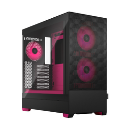 [FD-C-POR1A-03] Gabinete Fractal Design Pop Air, Midi-Tower, ATX/Micro-ATX/Mini-ITX, USB 3.0, sin Fuente, 3 Ventiladores Instalados, Negro/Magenta