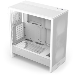 [CC-H52FW-01] Gabinete Nzxt H5 Flow White Atx Cristal Templado, 1 Usb 3.2, 1 Usb Tipoc 3.2.
