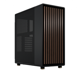 [FD-C-NOR1C-01] Gabinete Fractal Design North Mesh con Ventana, Midi-Tower, ATX/Mini-ITX/Micro-ATX, USB 3.0, sin Fuente, 2 Ventiladores Instalados, Negro