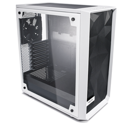 [FD-CA-MESH-C-WT-TGC] Gabinete Fractal Design Meshify C - TG, Midi-Tower, ATX/Micro-ATX/Mini-ITX, USB 3.0, sin Fuente, 2 Ventiladores Instalados, Blanco