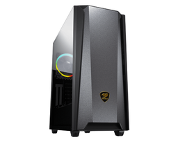[385BMS0.0006] Gabinete Cougar Mx660 Iron Rgb Dark Negro Eatx
