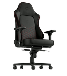 [4251442501976] Silla Noblechairs Hero Black/red Cuero Real 150kg