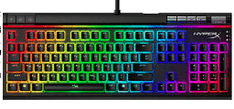 [Dim-HKBE2X-1X-LA/G] TECLADO MECANICO PARA GAMING HYPERX ALLOY ELITE 2 RGB SWITCH RED NGENUITY ESPAÑOL HKBE2X-1X-LA/G