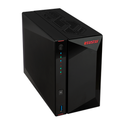 [AS5402T] Nas Asustor Nimbustor 2 G2 As5402t 2xsata3 3.5"/2.5"4xm.2nvme4gbddr4quadcore 2g Hz,2x2.5gb Ethernet