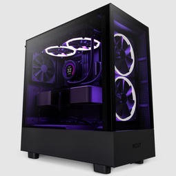 [CC-H51EB-01-2] Gabinete Nzxt H5 Elite Compact Black, Atx 2.5x2,3.5x1, Usb3.2 Tipo A, Usb3.2 Tipo C