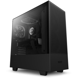 [CC-H52FB-01] Gabinete Nzxt H5 Flow Black Atx Cristal Templado, 1 Usb 3.2, 1 Usb Tipoc 3.2.