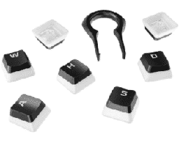 [Dim-30361] SET COBERTOS DE TECLAS HYPERX PUDDING MAS HERRAMIENTA HKCPXA-BK-LA/G