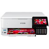 [C11CJ20301-1] Multifuncional Epson L8160, Ppm 32 Negro/32 Color, Tinta Continua, Ecotank, Usb, Wifi, Red, Cd/dvd,