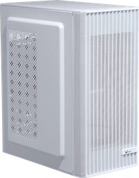 [4711401660545] Gabinete Formula Air Mesh G1 White Mini Atx 1 Air Fan Black, 1 Usb Tipoc, 1 Usb 1.0