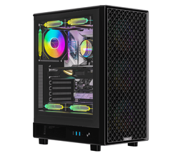 [4711401662839] Gabinete Formula Mana Dynamic Mid Atx, Usb 3.0, Type-c, Black