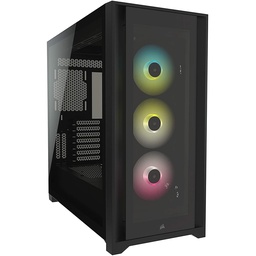 [CC-9011212-WW] Gabinete Corsair Cue 5000x/negro/semi- Torre/ Atx/cristal Templado/rgb/gamer (cc-9011212-ww)