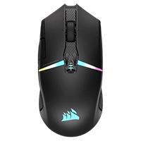 [CH-931B011-NA] Mouse Corsair Nightsabre / Gaming / Inalambrico / Rgb / Led / Optico / Color Negro / 26,000 Dpi /