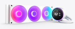 [dim-RL-KR36E-W2-1] Enfriamiento Liquido Nzxt Kraken Elite 360 Rgb V2 White 360mm Con Pantalla Led