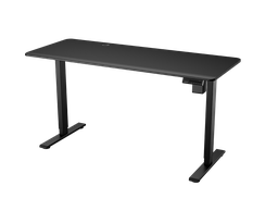 [3MR150MB.0002] Escritorio Electrico Cougar Royal 150 Mossa Black 1500x600x18 Mm Caja 1/2