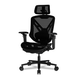 [3MSPDGRB.0001] Silla Cougar Speeder Malla Ergonomica Reposapies Black 120kg