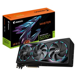 [GV-N507TAORUS M-16GD] Tarjeta de Video Gigabyte NVIDIA AORUS GeForce RTX 5070 Ti Master, 16GB 256-bit GDDR7