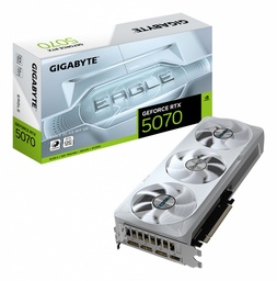 [GV-N5070EAGLEOC ICE-12GD] Tarjeta de Video Gigabyte NVIDIA RTX 5070 EAGLE OC ICE SFF, 12GB 192-bit GDDR7 GV-N5070EAGLEOC ICE-12GD