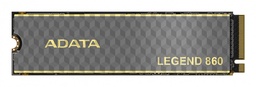 [dim-SLEG-860-500GCS] SSD Adata Legend 860 NVMe, 500GB, M.2, 3000 MB/s Escritura, 5000 MB/s Lectura, PCI Express 4.0 SLEG-860-500GCS pue