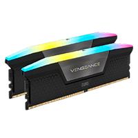 [dim-CMH48GX5M2E6000C36] Kit Memoria RAM Corsair Vengeance RGB DDR5, 6000MHz, 48GB - 2 x 24GB, CL36, XMP CMH48GX5M2E6000C36