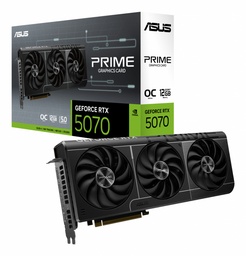 [dim-PRIME-RTX5070-O12G] Tarjeta de Video ASUS NVIDIA GeForce RTX 5070 OC Edition, 12GB 192-bit GDDR7, PCI Express 5.0