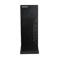 [QCS-02] Gabinete Slim Quaroni, Micro Atx /mini Itx/fuente De Poder 500w /color Negro Acabado Lineal