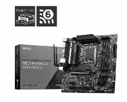 [Dim-b660m-a-wifi] Tarjeta Madre MSI Micro-ATX PRO B660M-A WIFI DDR4 Socket 1700 Intel B660