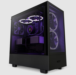 [CC-H51FB-01-2] Gabinete Nzxt H5 Flow Compact Negro, Atx