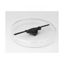 [FG-28-07-87] Proyector De Holograma 3d Led/8gb/50cm/wifi/pc/android/ios/incluye Domo/incluye Soporte De Pared