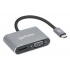 [766623130691-M] Docking Usb C Manhattan Hdmi, Vga, Usb C Pd, Usb A, (130691)