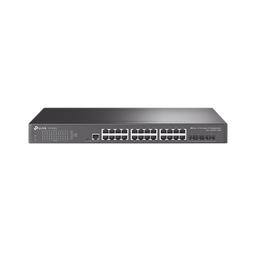 [TL-SG3428X] Switch Omada Sdn Administrable / 24 Puertos Gigabit Y 4 Puertos Sfp+ / Funciones Sflow, Qinq Y Qos / Administración Centralizada Omada