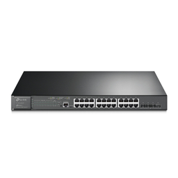 [TL-SG3428XMP-1] Switch L2+ Omada Poe+ / 24 Puertos Poe+ 10/100/1000 Mbps / 4 Puertos Sfp+ 10g / 2 Puertos Consola (rj45 Y Microusb) / Administración Centralizada Omada O Stand-alone / Multicast Igmp / Presupuesto Poe 384w / Montaje En Rack / (sg3428xmp)