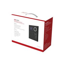[DS-KAS320] Kit Wifi De Control De Acceso Lite Todo Incluido Con Lector De Rostros, Tarjetas Y Huellas / 500 Rostros / Compatible Con App Hikconnect / Incluye Electroimán  Botón De Salida Y Montajes Z Y L Para Imán