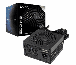 [Dim-100-W3-0500- K1] Fuente  De Poder EVGA 500 W3 80 Plus White  Atx 500w 100-w3-0500-k1