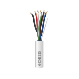 [2106-1101/1000] Bobina De 305 Metros / Cable De Cobre / 6 X 22 Awg / Riser / Tipo Cmr-cl3r / Para Interior / Para Aplicaciones De Control De Acceso / Alarmas De Intrusión / Automatización / Interfonos Y Tv Porteros