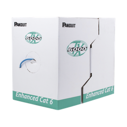 [PUC6004BU-FE] Bobina De Cable Utp 305 M. De Cobre, Tx6000™ Pannet, Reelex, Azul, Categoría 6 Mejorado (23 Awg), Pvc (cm), De 4 Pares