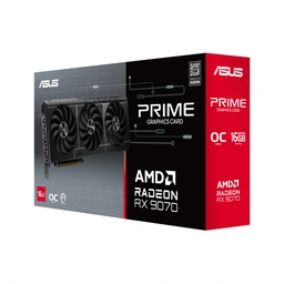[PRIME-RX9070-O16G] Tarjeta de Video ASUS AMD Prime Radeon RX 9070 OC, 16GB 256-bit GDDR6, PCI Express 5.0 PRIME-RX9070-O16G