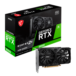 [G3050V2X6C] Tarjeta De Video Msi Geforce Rtx 3050 Ventus 2x 6g Oc