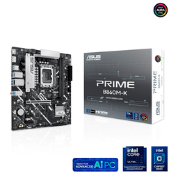 [PRIME B860M-K] Tarjeta Madre Asus Lga 1851/ddr5/hdmi/dp/comp Core Ultra (prime B860m-k)