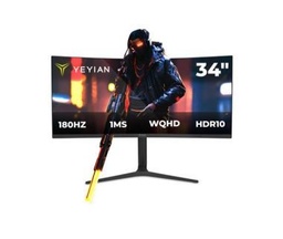 [YMC-FV234-M1] Monitor Yeyian Gamer Curvo 34" 2k 180hz Ymc-fv234-m1