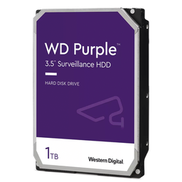 [WD11PURZ-1] Disco Duro Purple De 1 Tb / 5400 Rpm / Optimizado Para Soluciones De Videovigilancia / Uso 24-7 / 3 Años De Garantia