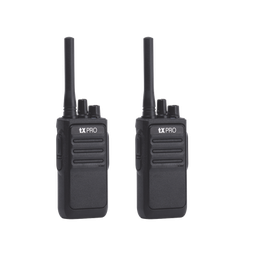 [TX-320DUO] Par De Radios Analógicos, Listos Para Utilizarse, Operan En Uhf 400-470 Mhz De 2 Watts De Potencia. ¡preconfigurados!