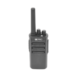 [TX600] Radio Portátil Uhf, 5w De Potencia, Scrambler De Voz, Alta Cobertura, 400-470 Mhz, 16 Canales Preconfigurados