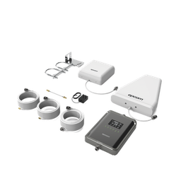 [EP-5G-PBS] Kit Amplificador De Señal Celular 5g / Mejora Las Llamadas Convencionales Y Volte / Soporta Los Datos De Las Tecnologías 2g, 3g, 4g Y 5g De Telcel, At&amp;t, Movistar Y Omv De Altán / Cubre Hasta 600 M².