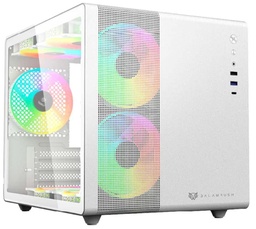 [BR-936040-1] Gabinete Balam Rush Gi930  M-atx Panel Izq Cristal Blanco Br-936040